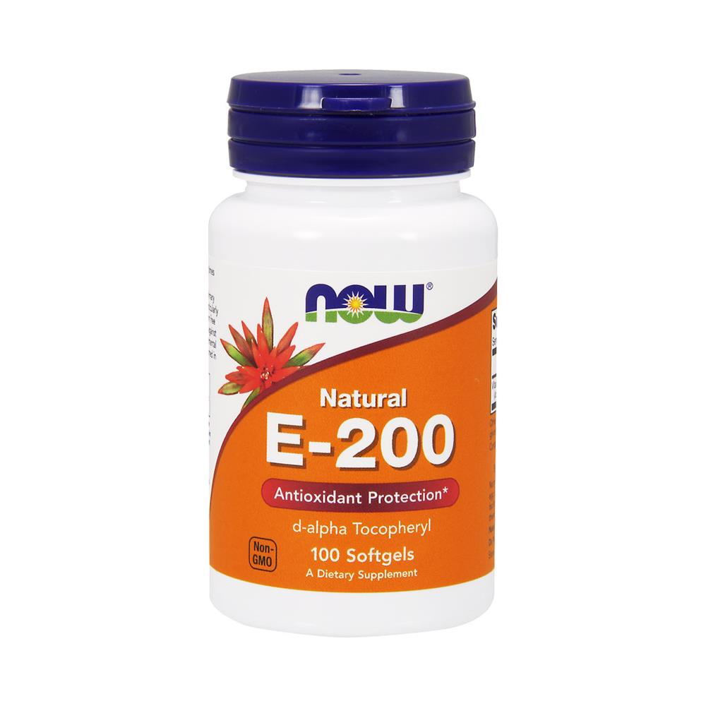 Vitamin E-200 Iu D-alpha Tocopheryl, 100 Softgels - Antiossidante - Foto 1