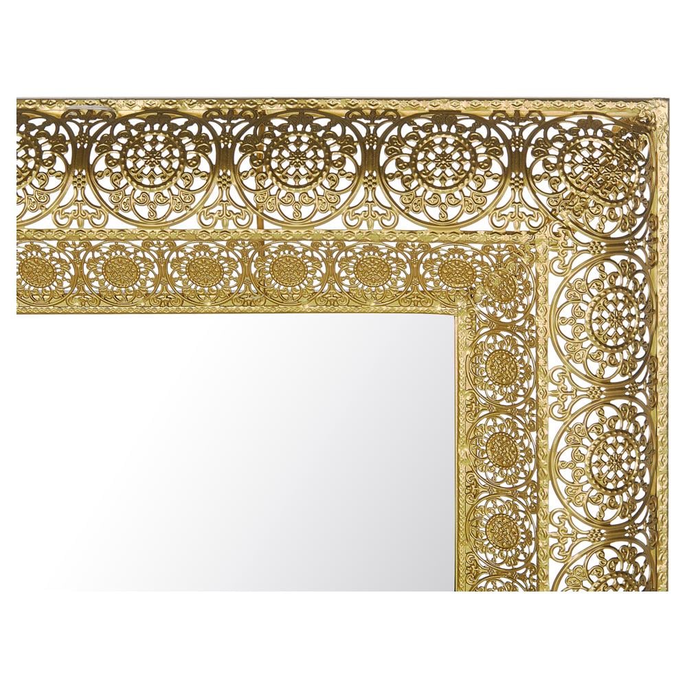 Specchio Da Muro 60 X 90 Cm Oro Dehradun - Foto 2