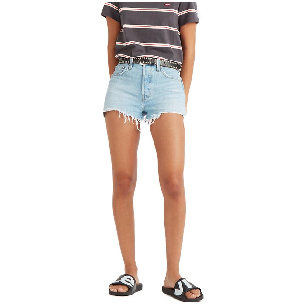 Marchio: Levi`s - Genere: Donna - Tipologia: Shorts - Stcolore: Blu, Taglia: W30 - Foto 2