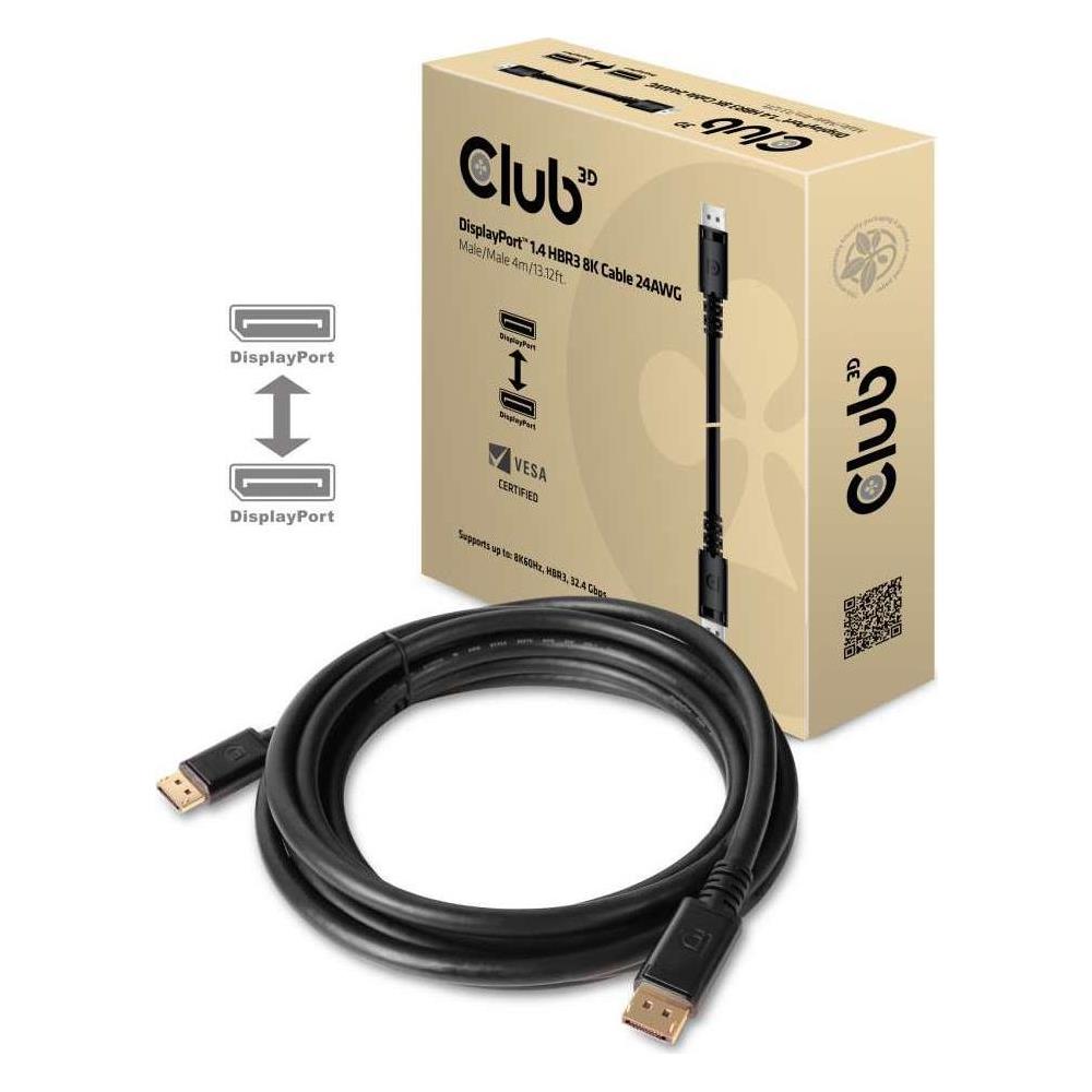 DisplayPort 1.4 HBR3 8K Cable M / M 4m / 13.12ft - Foto 1