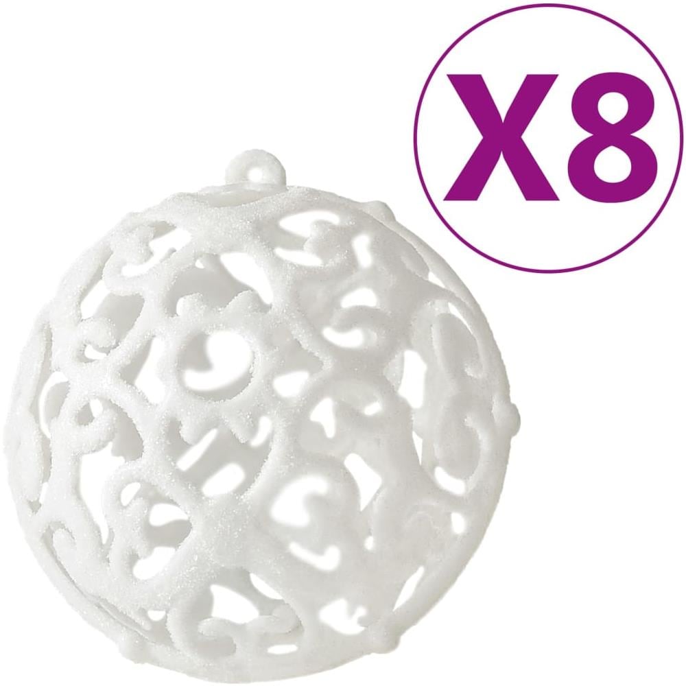 Set Palline Di Natale 100 Pz Bianco - Foto 2