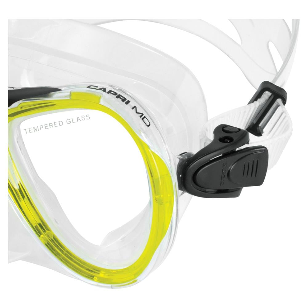 Seac Maschera Capri Slt Trasparente Giallo - Foto 2