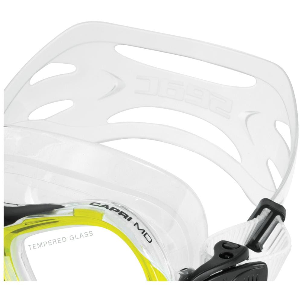 Seac Maschera Capri Slt Trasparente Giallo - Foto 3