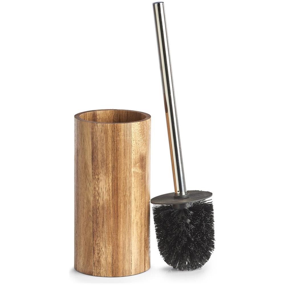 Contenitore Spazzola Wc + Spazzola, Legno Di Acacia, Zeller - Foto 2
