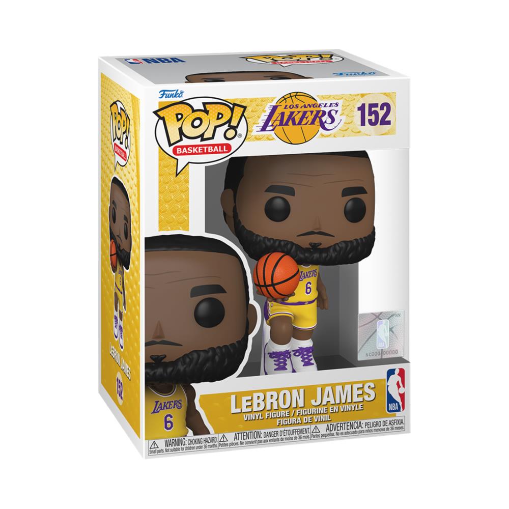 Nba Pop! Sports Vinyl Figure Lebron James (lakers) 9 Cm - Foto 1