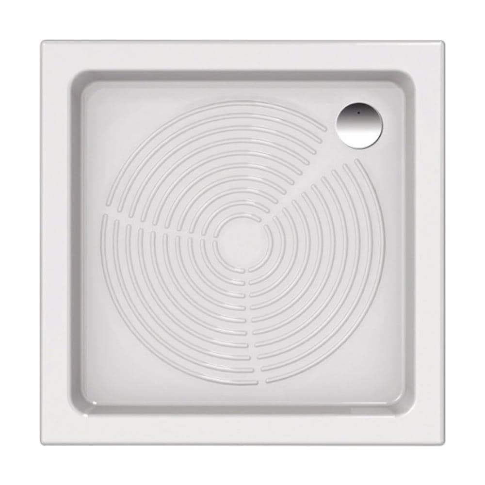 Piatto Doccia In Acrilico Iniettato Extra Strong *** Misura : L70 X P70 X H10 Cm - Foto 1