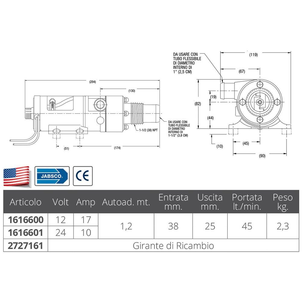 Pompa Maceratrice, Progettata Per Vuotare I Serbatoi Delle Acque Nere. Può Scaricare Fino A 600 Lt. In Una Sola Operazione - Foto 2