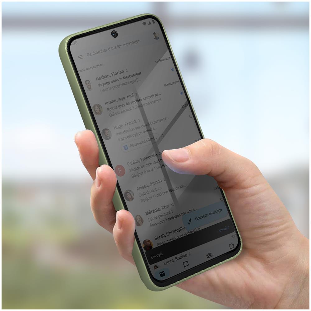 Vetro Temperato 9h Anti-spia Per Samsung Galaxy A54 5g Anti-macchie Nero - Foto 2