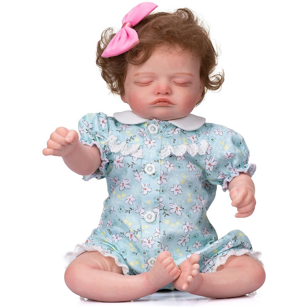 Kit Bambola Reborn 19 Pollici – Parti Corpo Bambina, Occhi Inclusi, Corpo In Stoffa