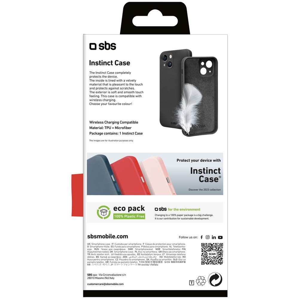 TEINSTIP1567K custodia per cellulare 17 cm (6.7"") Cover Nero per iPhone 15 Pro - Foto 2