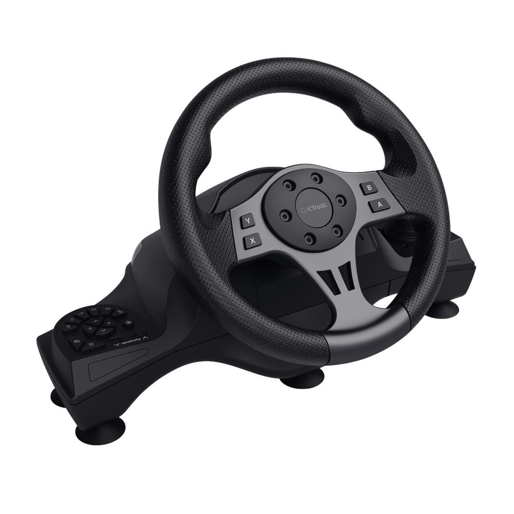 GXT 289 Movi Nero USB Sterzo + Pedali Nintendo Switch, PlayStation 4, Xbox One S, Xbox One X, Xbox Series S, Xbox Series X - Foto 2