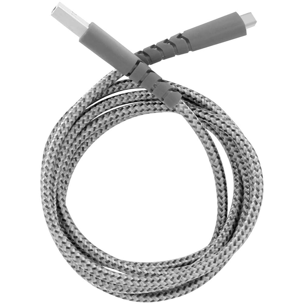 Caricabatterie 3a + Cavo Usb-c 1.2m Garanzia A Vita Grigio - Foto 4