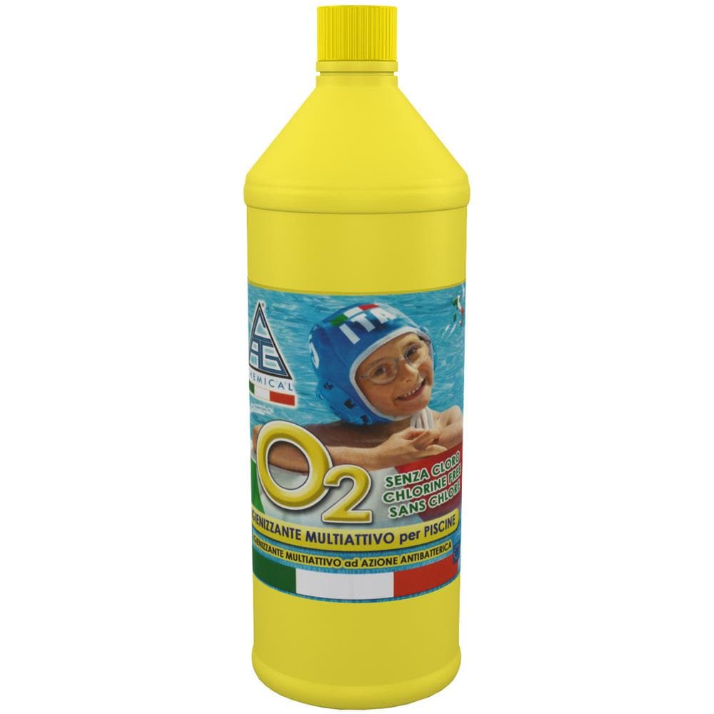 Igienizzante S / cloro Multiatt. x Piscina Lt. 1 - Foto 1