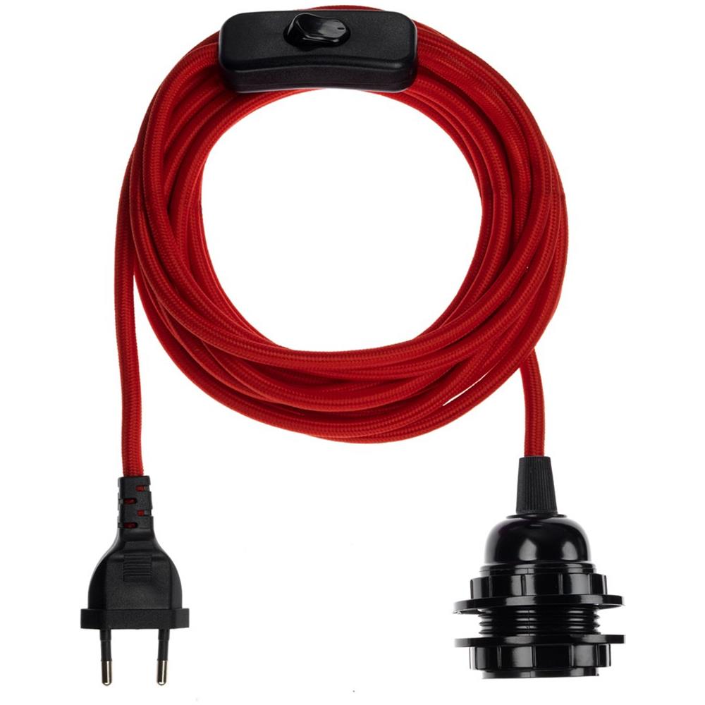 Tessuto Luce Durante Bala 4.5m Cavo - Rosso - Foto 1