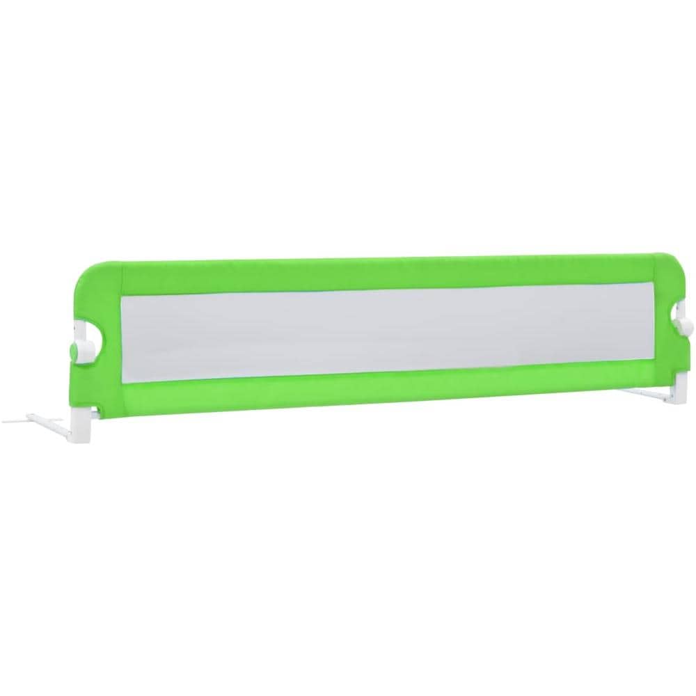 Sponde Letto di Sicurezza Bambini Verde 180x42cm Poliestere - Foto 1