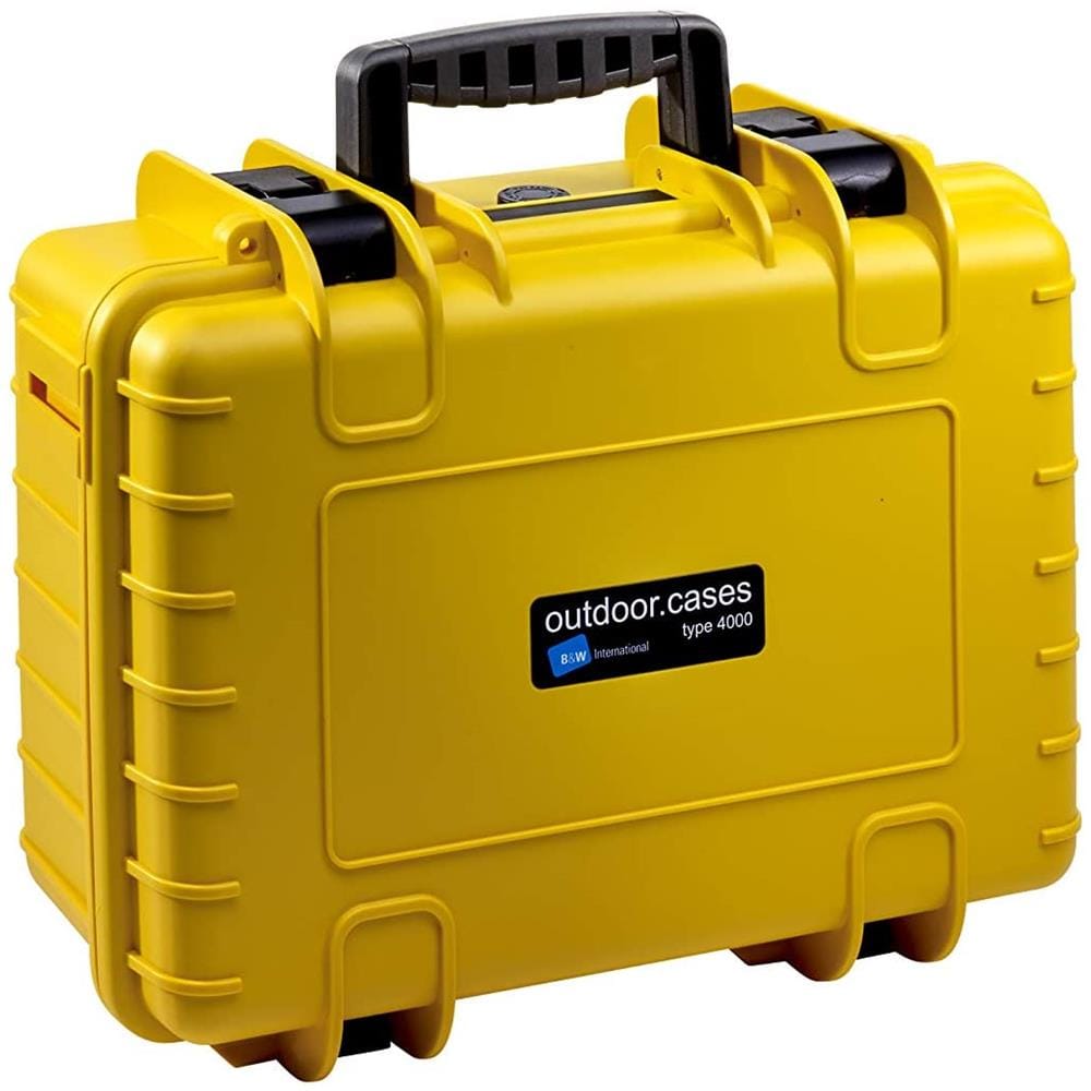B&w International 4000 / y / mavica2 Valigetta Per Drone Impermeabile Giallo - Foto 2