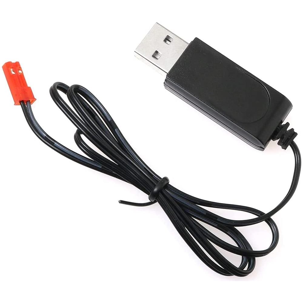 1 Pezzo Usb 4.8v Mh Ni-cd Caricatore Jst 2p Cavo Per Batterie Giocattoli Di Controllo Remoto - Foto 1