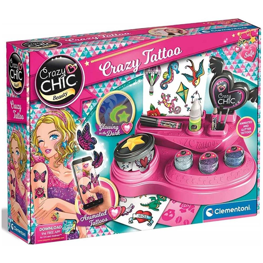 Gioco Creativo Clementoni 18733 Crazy Chic Crazy Tatoo - Foto 2