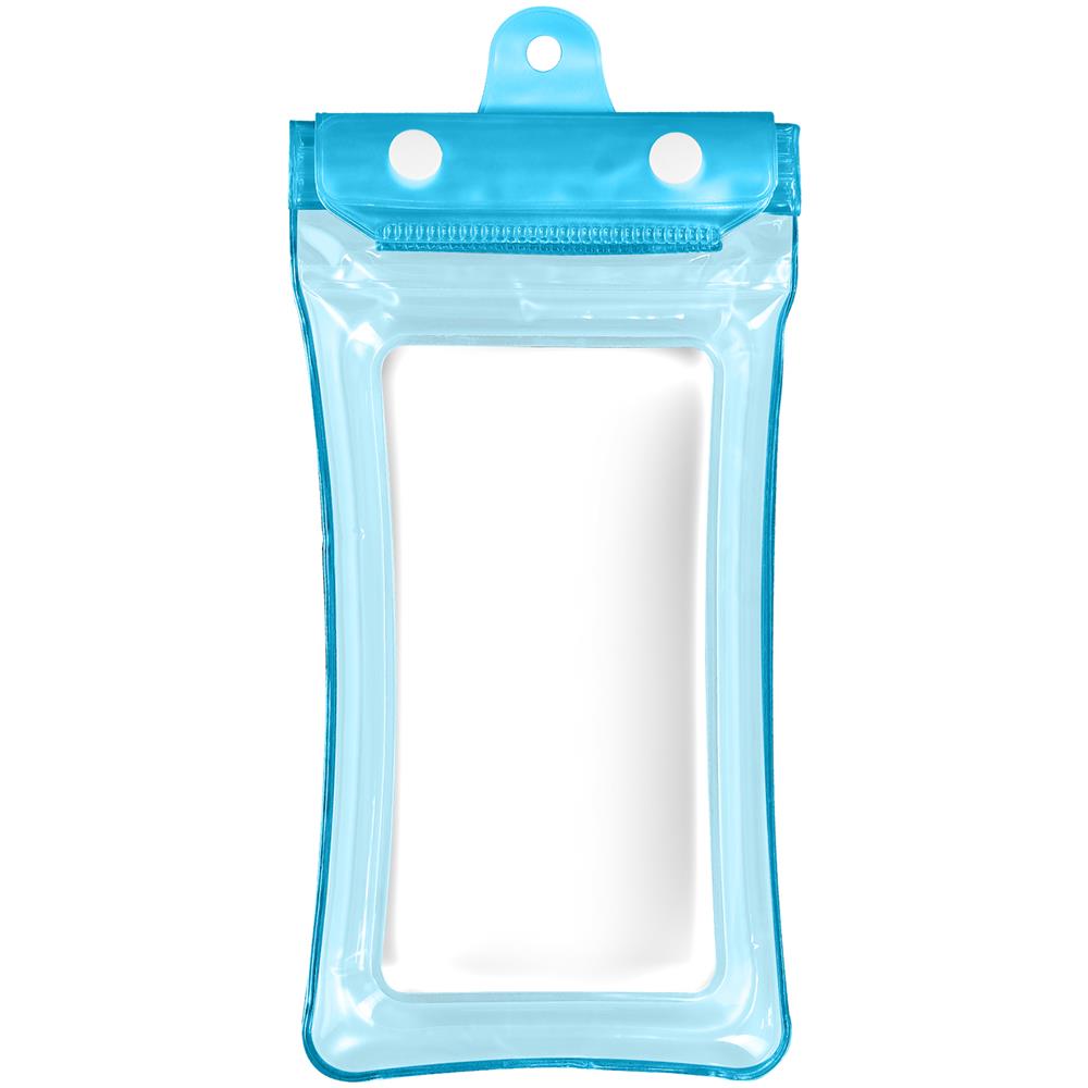 Pochette Impermeabile Universale Per Smartphone Laccetto Celeste E Trasparente - Foto 1