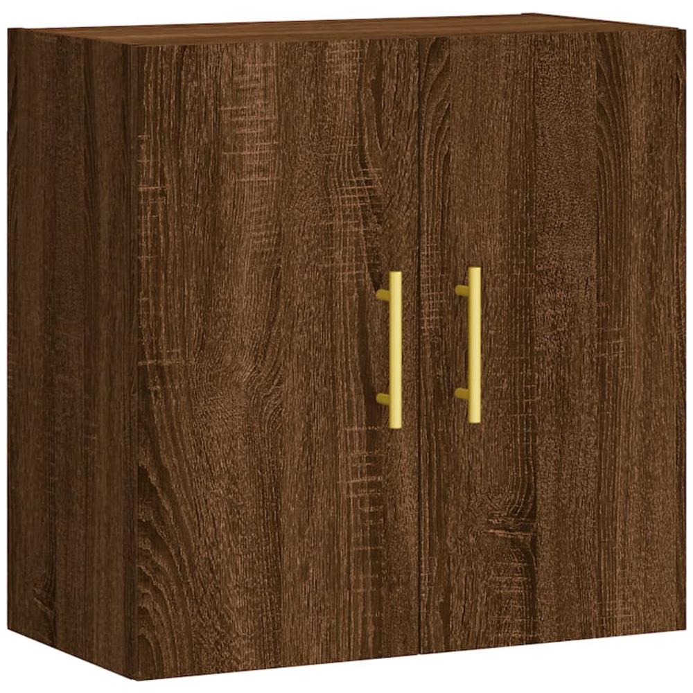 Armadietto A Muro Rovere Marrone 60x31x60 Cm Legno Multistrato - Foto 1