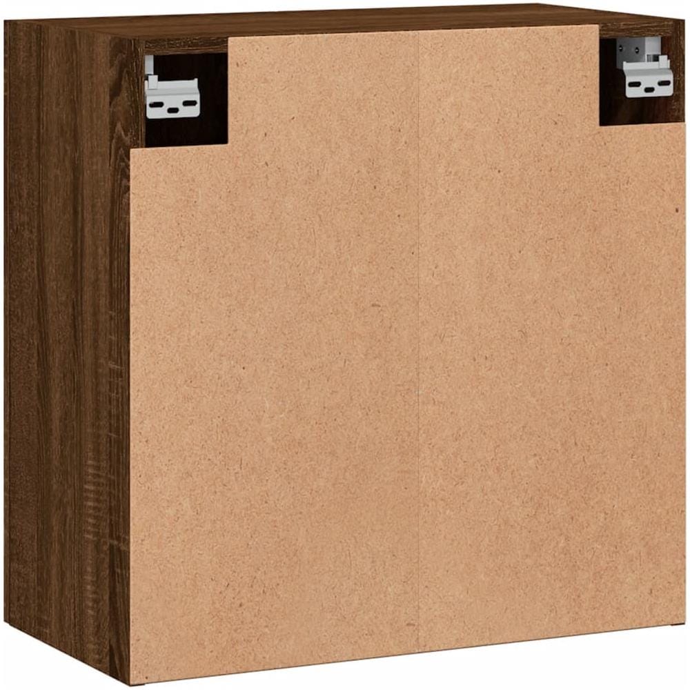 Armadietto A Muro Rovere Marrone 60x31x60 Cm Legno Multistrato - Foto 7