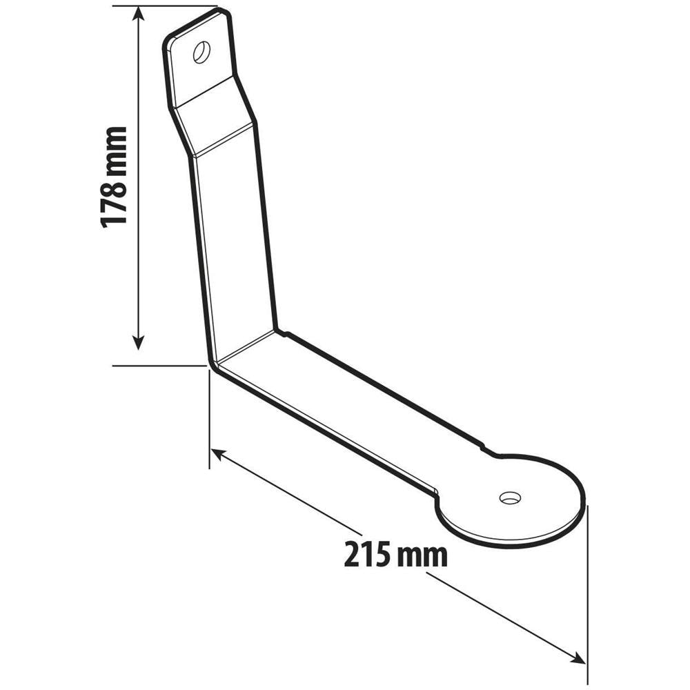 Staffa Per Antenna Cb - Compatibile Per Volvo Fh Serie 4 (09/12>05/21) - Foto 2