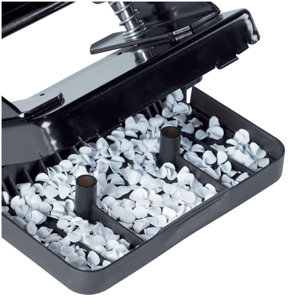 33706 perforatore e accessori 20 fogli Nero, Grigio, Cromo - Foto 3