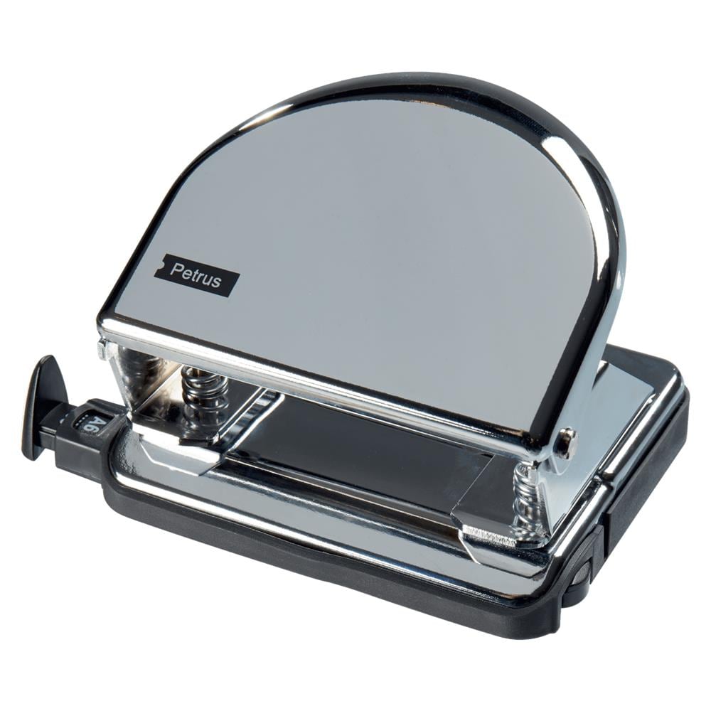 33706 perforatore e accessori 20 fogli Nero, Grigio, Cromo - Foto 1