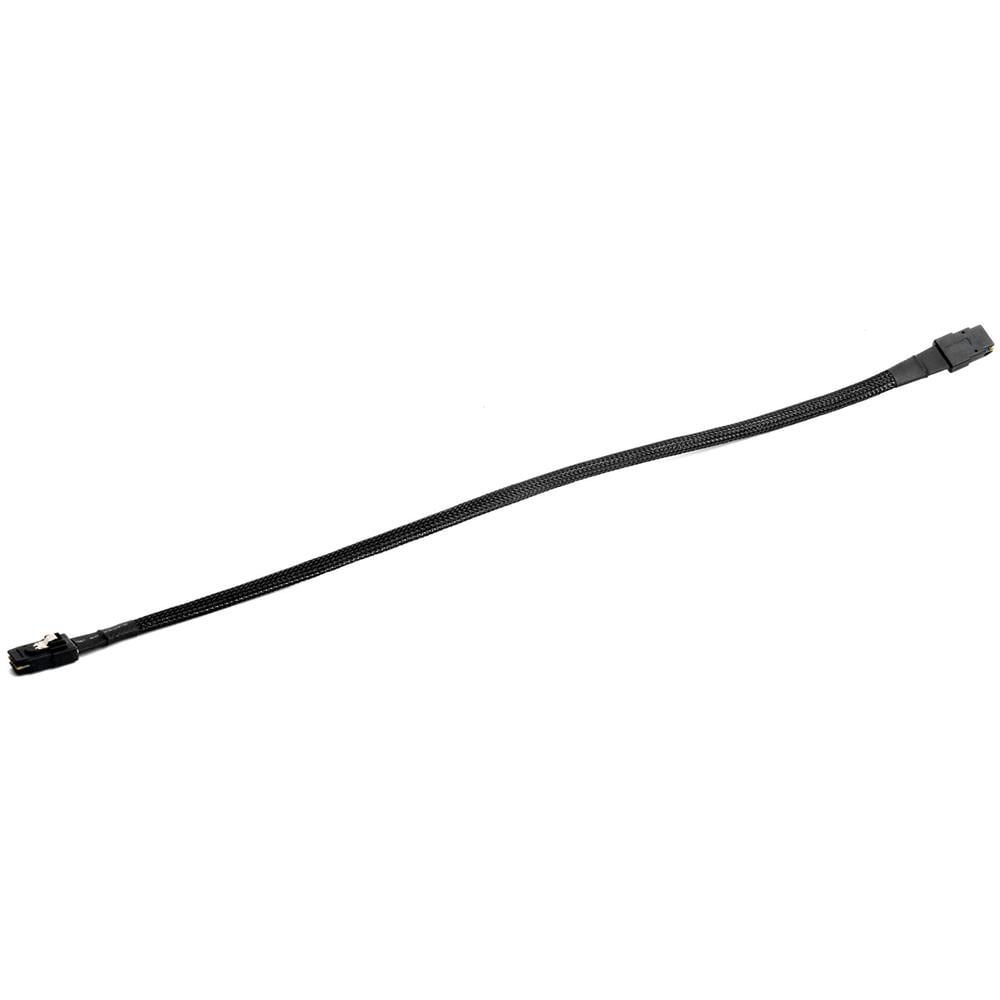 SST-CPS02 SilverStone SST-CPS02 - Internal Mini SAS SFF8087 to SFF8087 36pin Thick Shielded Cable, 0.5M - Foto 1