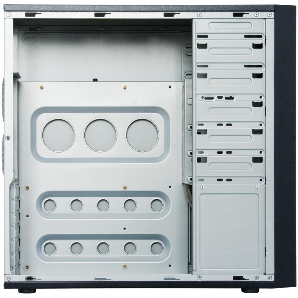 Mesh Serie CQ-1B-U3 Midi-Tower - schwarz - Foto 1