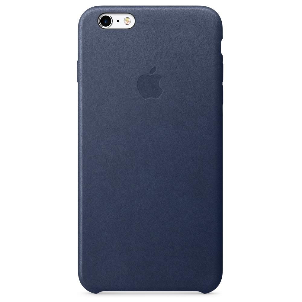 Custodia in Pelle per iPhone 6S Plus Blu Notte - Foto 1