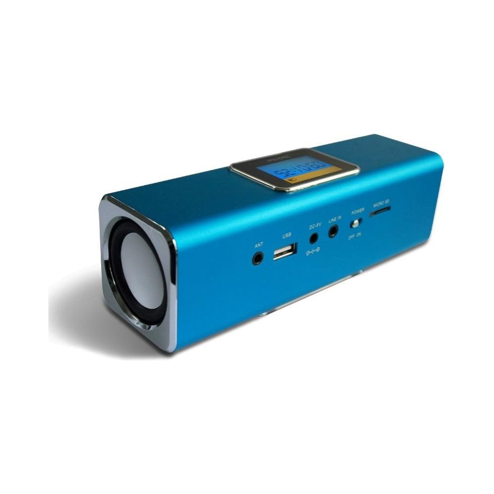 RMS 6W, 150Hz-18kHz, 4 Ohms, S / N 80 dB, FM, USB, MicroSD, Line In 3.5mm, LCD, 270g - Foto 1