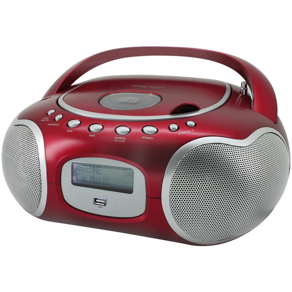 SCD4200RO 6W Rosso radio CD - Foto 1
