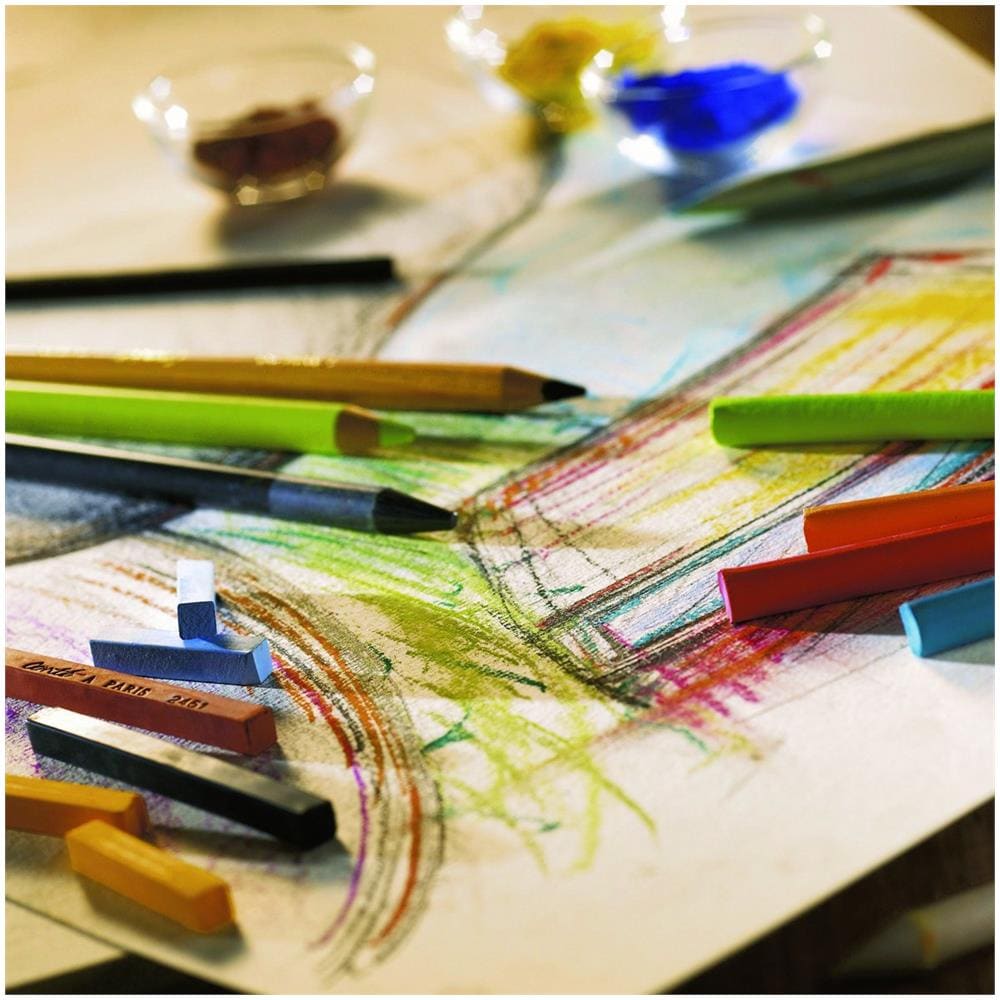 Confezione Di 20 Pastelli Morbidi, Colori Assortiti - Foto 2