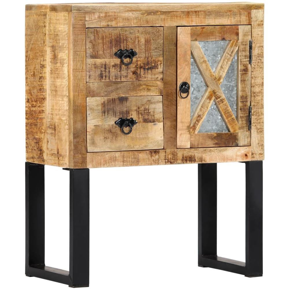 Credenza 60x30x76 Cm In Legno Massello Di Mango - Foto 1