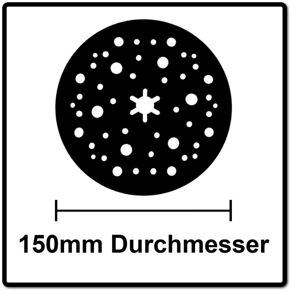 8292605011 Disco Abrasivo Abranet 516-inch-grip Medio 48l 150 Mm - Foto 1