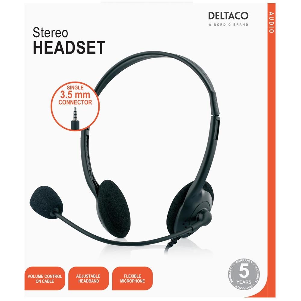 Auricolare Stereo, Elemento Da 30 Mm, 1x 3,5 Mm A 4 Pin, Nero - Foto 5