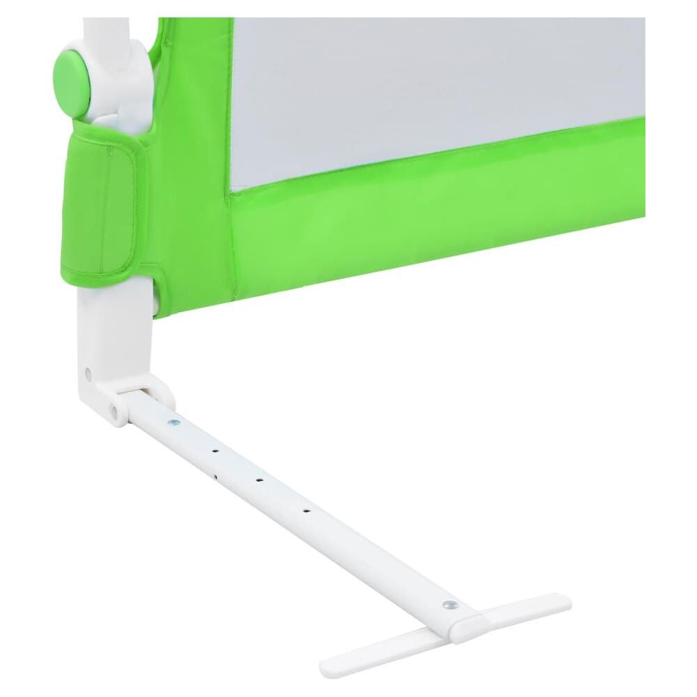 Sponde Letto di Sicurezza Bambini Verde 120x42cm Poliestere - Foto 6