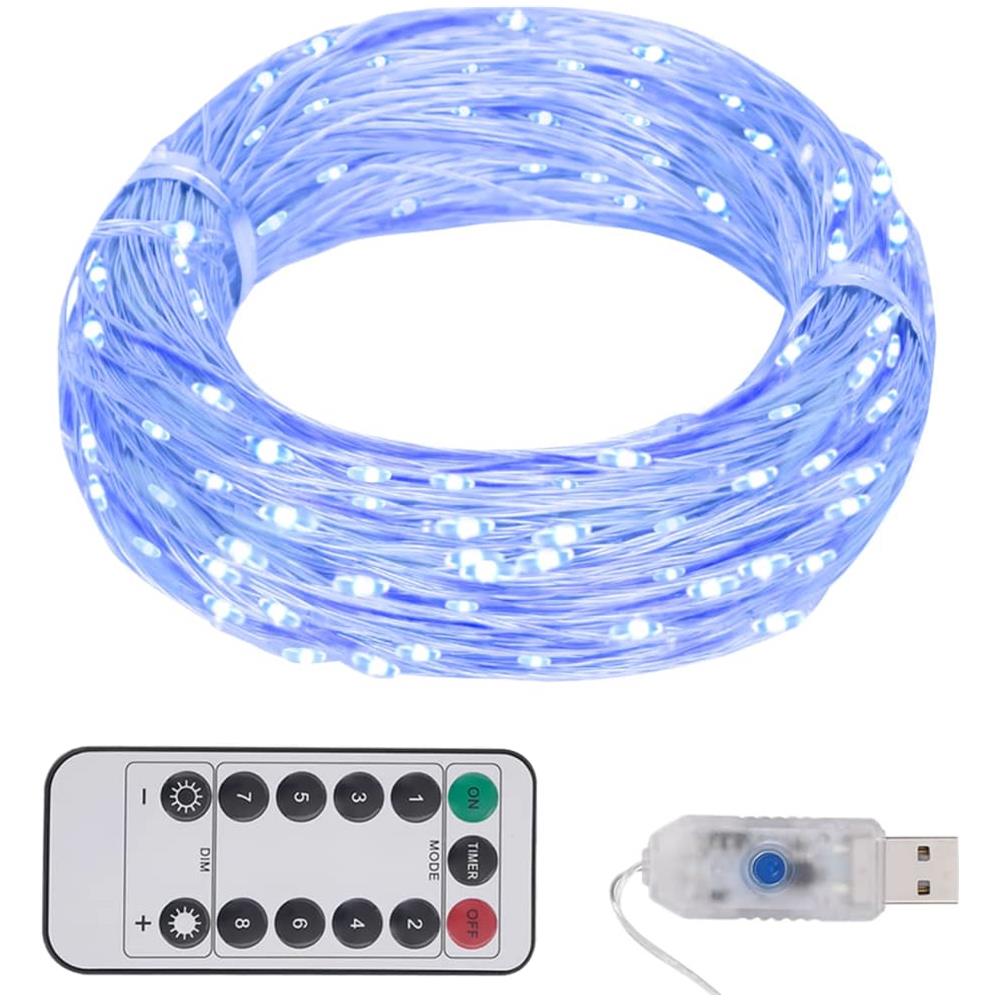 Stringa Di Luce Led Blu 30 M - Foto 1