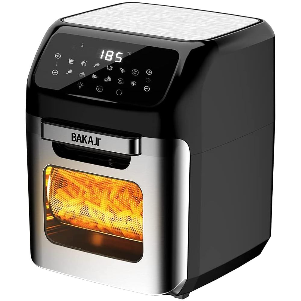 D02486-silver Friggitrice Ad Aria Calda1800 Watt 12 Litri Nero - Foto 1