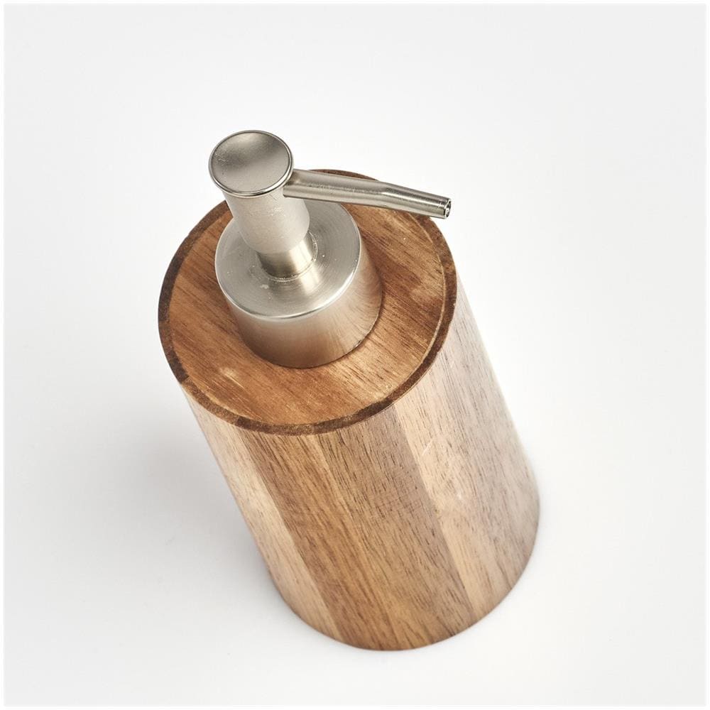 Dispenser Di Sapone Liquido, Legno Di Acacia, - Foto 2
