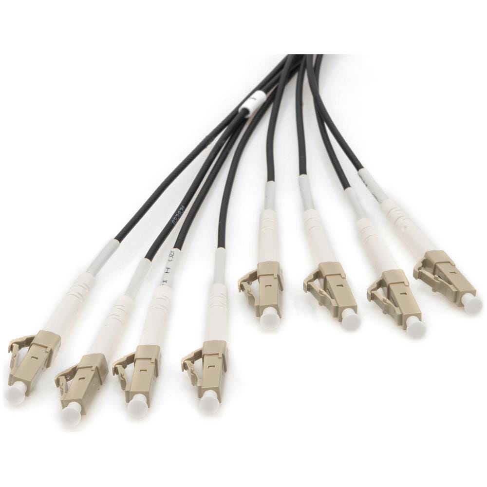 Cavo breakout universale in fibra ottica dotato di terminali, Multimode OM4, 8 fibre, LC /UPC - LC /UPC - Foto 5