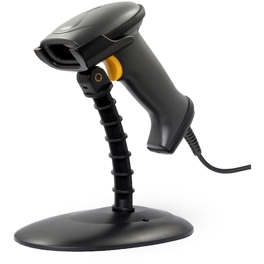 A08-LS160 lettore di codici a barre Lettore di codici a barre portatile 1D Laser Nero - Foto 5