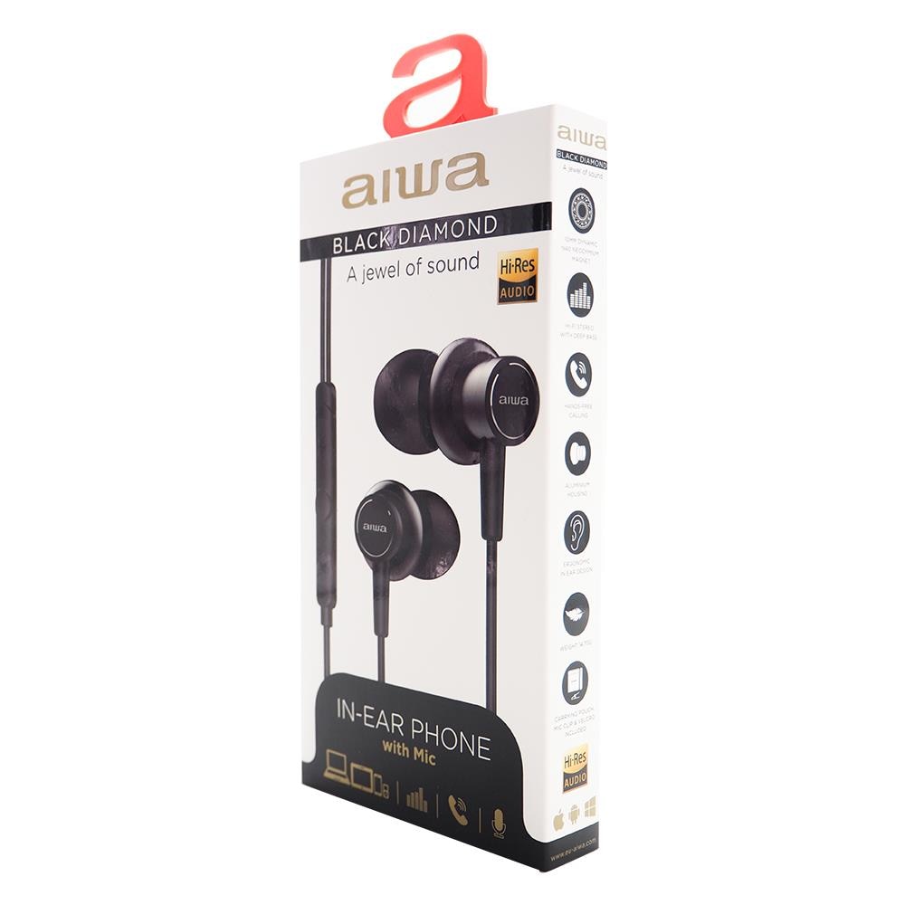 ESTM-500BK cuffia e auricolare Cablato In-ear MUSICA Nero - Foto 5