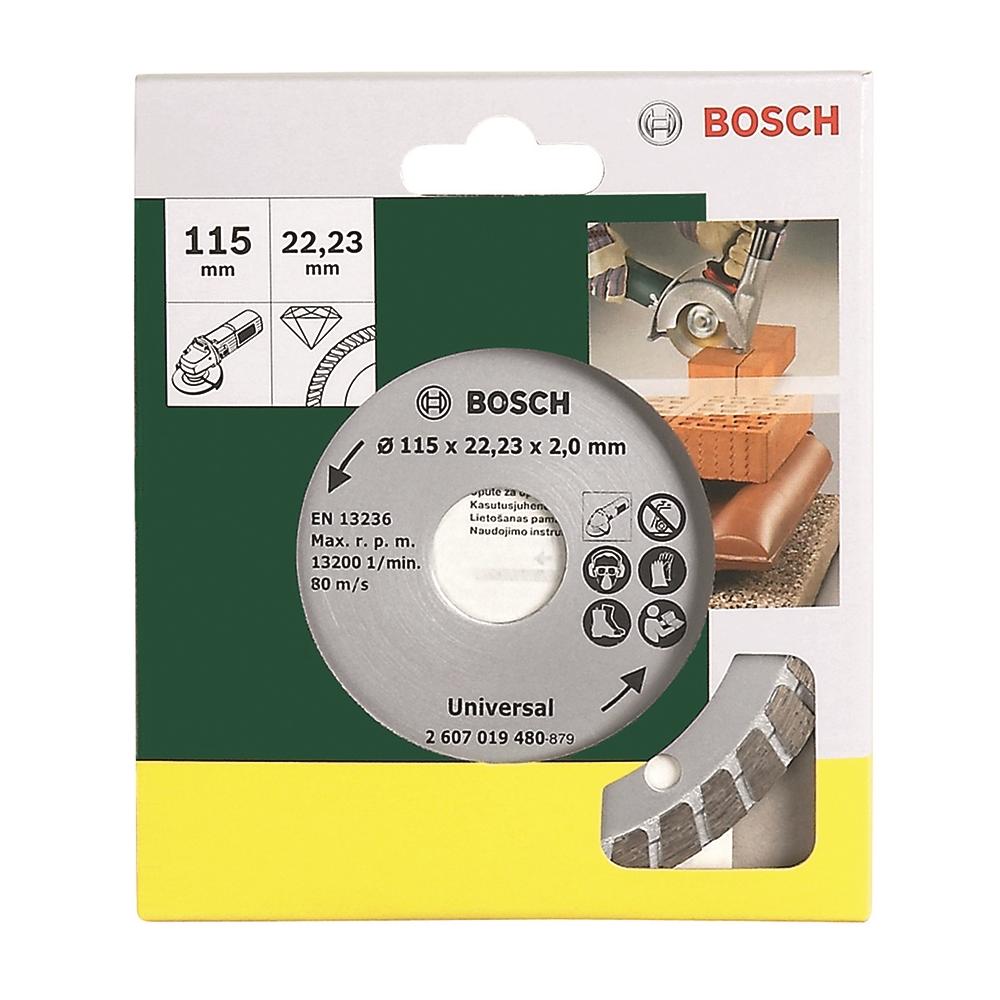 Disco Diamantato Turbo per Tutti i Materiali 15 mm 2607019480 - Foto 1