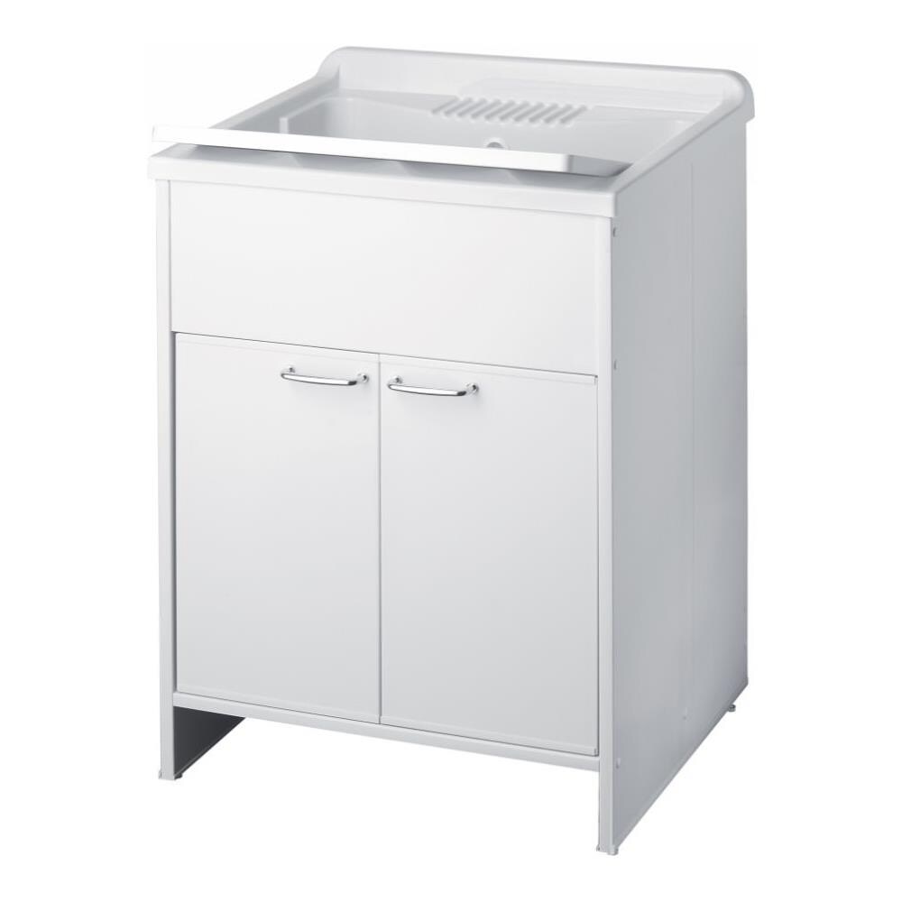 Lavatoio In Resina Con Kit Di Montaggio 60 X 60. Ante Con Chiusura Magnetica. - Foto 5