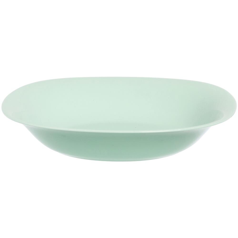 Piatto Fondo Carine Light In Vetro Opalino, Da 21 Cm Azzurro - Foto 1