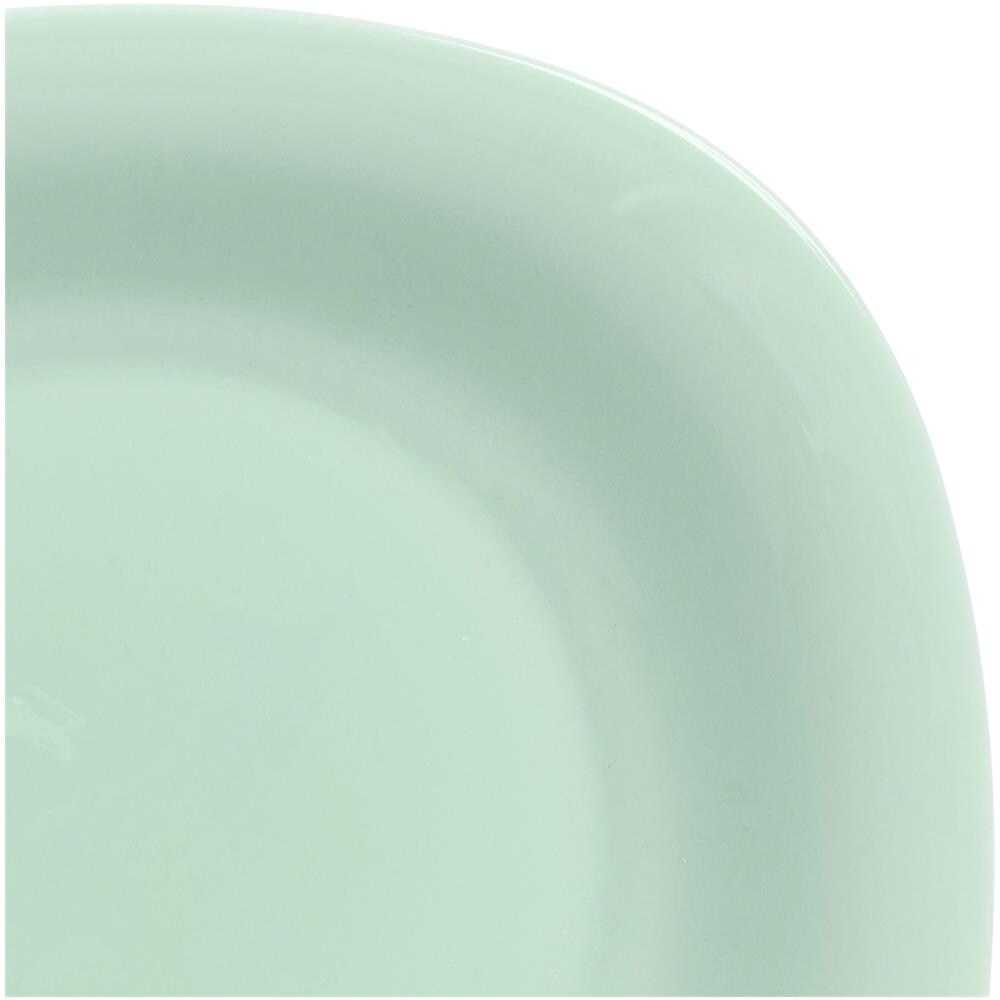 Piatto Fondo Carine Light In Vetro Opalino, Da 21 Cm Azzurro - Foto 2