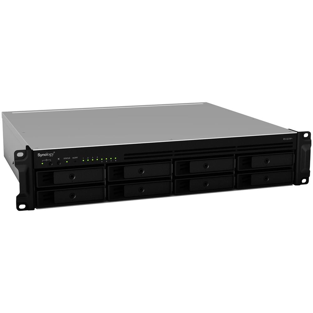 RackStation RS1221RP+ 8 Slot 3.5" / 2.5" Interfacce 4 x Gigabit Ethernet / 2 x USB 3.0 Ram 4 GB - Foto 2