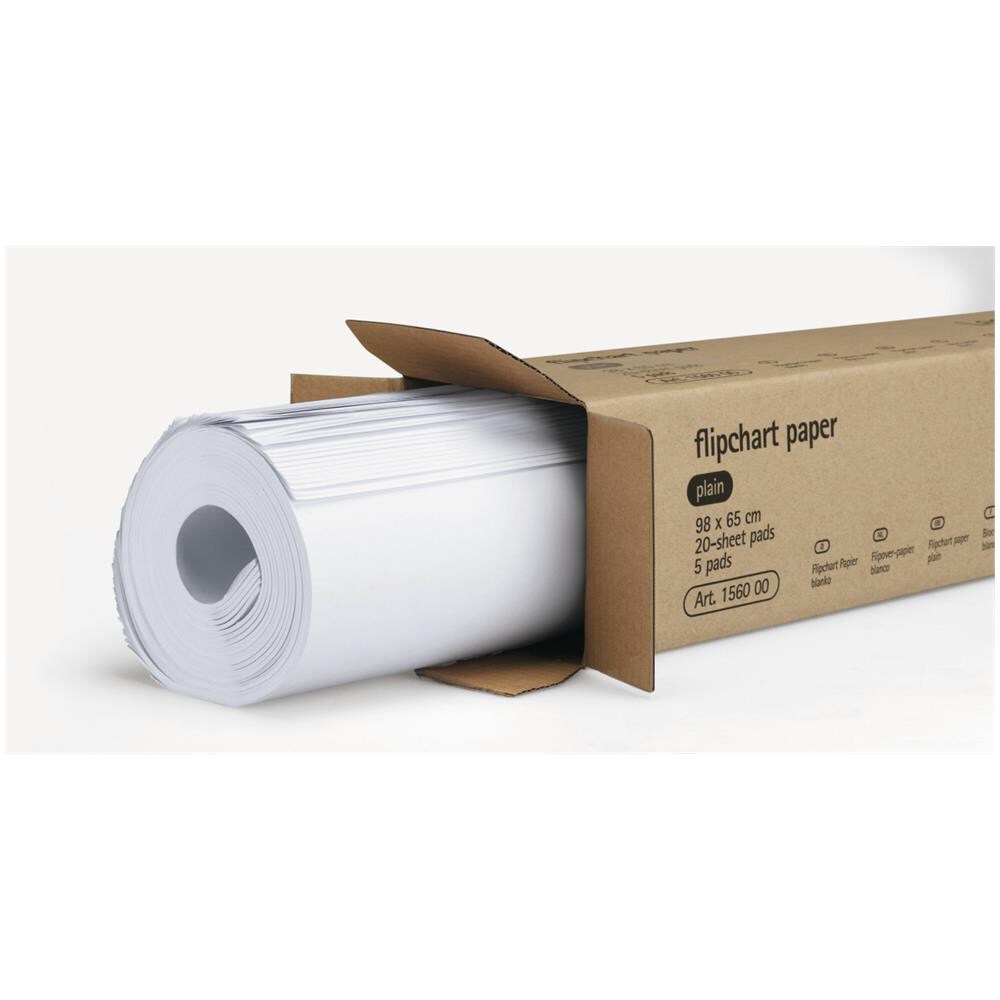 Flipchart-bl. blanko 65x100 5st (7-156000)  - Foto 1